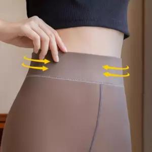 착시스타킹 겨울 기모 페이크 압박 살색 팬티 스타킹 밴드 가을