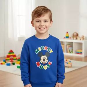 [하프클럽/프리미에팜]미키마우스 남아 스퀘어 맨투맨 BL