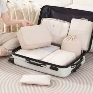 여행용 7종 파우치 캐리어 캠핑 소품 보조수납 가방정리 여행치 화장품치 미니치 판촉용품 잡화 치세트