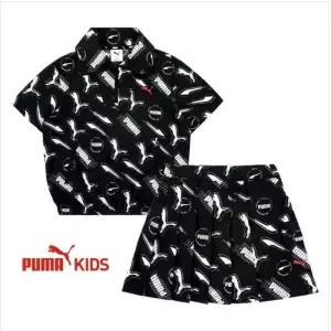 매장정품 PUMA 푸마 [E][정상가:139,000원]여아 로고패턴 반팔 아노락 세트PK52OS401 1505210