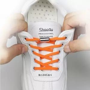 탄력신발끈 캡슐 조임끈 노매듭 끈 아이 운동화줄 캡슐신발끈