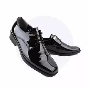 빅사이즈남자구두 남성 빅사이즈 에나멜 사각코 정장 구두 285-305