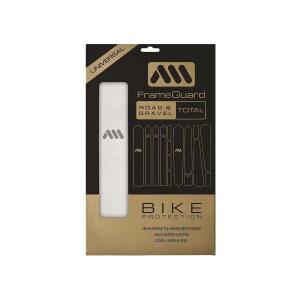 자전거 프레임 보호 키트 - 자갈 및 도로용 18피스 클리어 필름 초경량 200 m PVC, 스크래치 방지, 간편한 DIY 설치