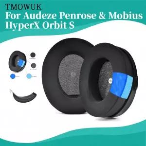 호환 TMOWUK Audeze Penrose  Mobius HyperX Orbit S 헤드폰 이어 쿠션 이어 패드 헤드셋 귀마개 용 교체