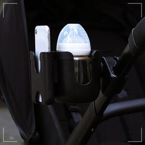 H5 물병 360도 자전거 거치대 유모차 회전 킥보드 컵홀더+스마트폰 젖병홀더