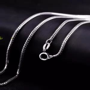 단색 레이어드 미니멀 힙한 남성 스네이크 목걸이 가벼운 디자인 데일리 체인 고급 얇은
