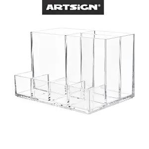 화장품 립스틱 정리함 수납함 소품 보관함 소형 7칸B 미니 메이크업 박스 정리대 진열 아크릴