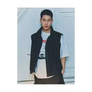 에잇세컨즈 8SECONDS 화섬 집업 베스트 애쉬 (264539DYK4) 264539DYK4 188034