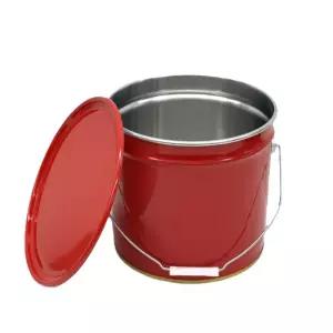 페인트통 깡통 10L 덜어쓰는 재떨이 철캔 희석 캠핑화로대공 사이 페인트 화로대 철깡