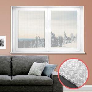 학교 관공서 필름 2M 베란다 롤 ??이 창문 에어캡 단열 보온 재 2P 뽁뽁이 아파트 유리창 방한 시트