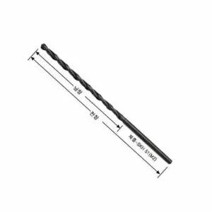 42817 스트레이트 롱드릴 9.5mm 200mm 절삭 날 비트 연삭 공작