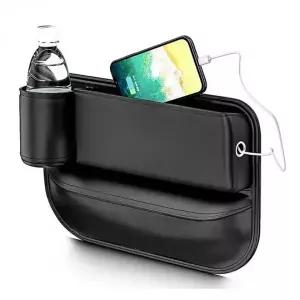 [골드스마일]자동차 컵홀더 차량 틈새 수납포켓 사이드 콘솔 정리함