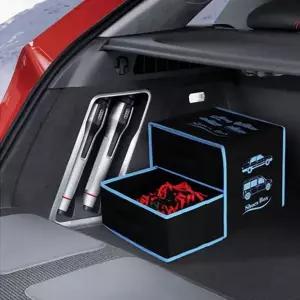 [골드스마일]자동차용 2단 신발 정리함 접이식 수납함 다목적 보관박스