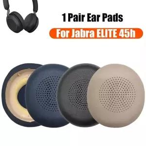 호환 교체용 폼 이어 패드 베개 쿠션 커버 Jabra ELITE 45H Evolve2 65 헤드폰 헤드셋 이어패드