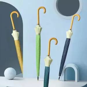 여자우산 여성장우산 16살대우산 투톤 장우산 자동장우산