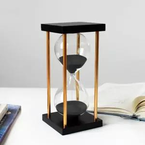 골드라인 우드 모래시계 15분 사우나타이머 반신욕 욕실 실용 용품 인테리어소품 책상소품