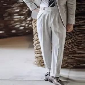 남성용 바지 봄 기본 면바지 메이커 캐쥬얼 스트레이트 신사 나폴리 노멀 하이웨이스트 정장 10 SPO마켓1