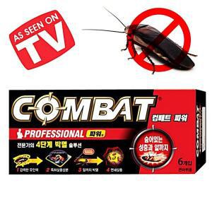컴뱃파워 큰 바퀴막멸 전문베이트 6입 학교 관공서 해충