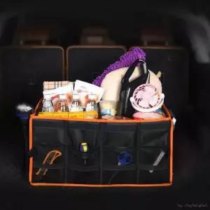 자동차 트렁크 정리 박스 접이식 수납함 차량용 공간 활용 컨테이너