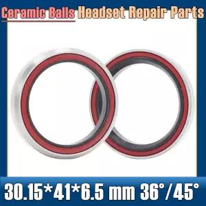 MH-P03K 베어링 30.15x41x6.5mm 36/45 자전거 1-1/8 인치 헤드셋 수리 부품 도로 MTB 자전거 하이브리드 세