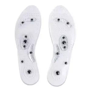 잘라쓰는깔창 잘라쓰는 실리콘 마그네틱 발 자석 지압 깔창