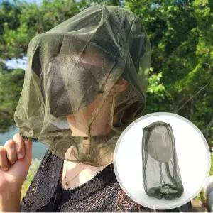 얼굴모기장 씌우는 아미그린 양봉모자 얼굴모기장 양봉모자 벌모자