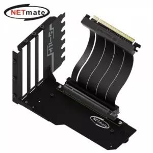 강원전자 넷메이트 PCI-E 4.0 라이저 케이블 지지대 키트 (블랙) (EZDIY-FAB) NM-HPI344