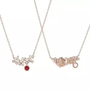 탄생화 그리고 탄생석 목걸이 Ytn7+9xdM