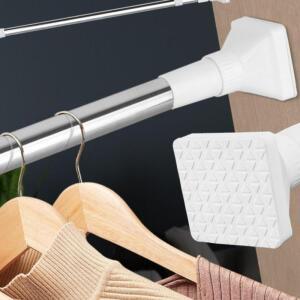 욕실샤워봉 200 화장실행거 사각압축봉 긴 샤워커튼봉