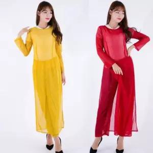 할로윈 아오자이 의상 파티 복장 한복 아시아 행사 할로윈 성인의상