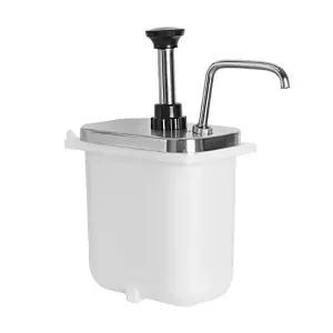 카페 시럽 펌프 시럽통 소스 소스통 주방 수동 통 정량