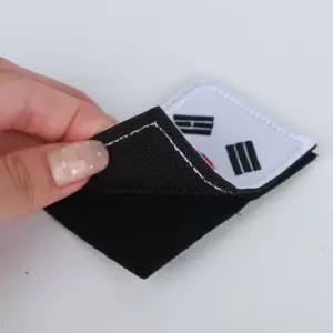 흰색 패치 태극기 자수 와펜 태극마크 태극기와펜 태 패치 와펜 태극마크