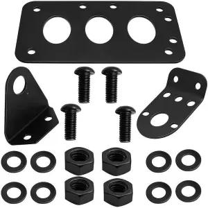 시옹지알랑 7인치 x 4인치 오토바이 번호판 프레임 브래킷 할리 야마하 혼다 등에 적합