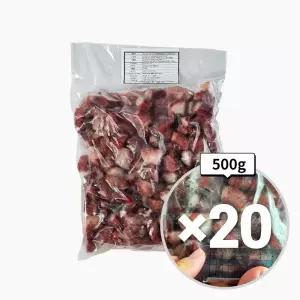 타코붐 아토무역 문어 슬라이스 AT (필리핀/대L) 500g, 20개