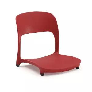 코비아 좌식의자-고정형-레드