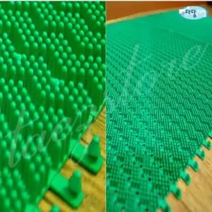 태즈컴퍼니 PVC돌출형 조립매트 그린 미끄럼방지매트