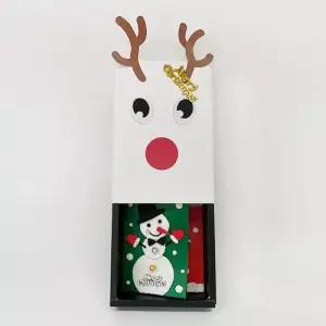 루돌프 크리스마스 선물상자 꾸미기 4인세트