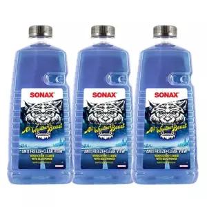 소낙스 더뷰 에탄올 워셔액 2L 3개- 더뷰올웨더비스트