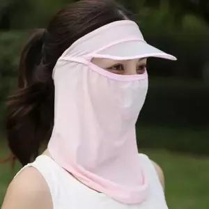 여성썬캡 남녀공용 자외선 햇빛 차단 썬캡 마스크 쿨링 넥보호