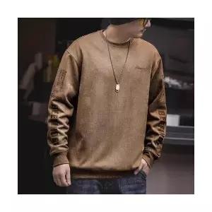 남자 니트 아빠 자수 숄카라 스웨터 칼라넥 뒤꿈치 특집판 댄디 봄가을 M스포3