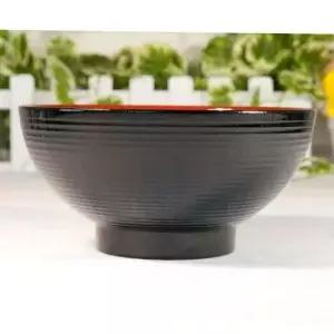 라면그릇 일식 가로무늬 우동그릇 비빔밥기 면기5개