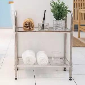 올스텐 선반 2단 450x250x520/욕실 화장실 정리수납