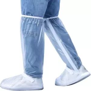 지퍼 미끄럼 방지 접이식 남성 여성 레인기어와 함께 오토바이 라이딩에 재사용 가능한 린조이 방수 부츠