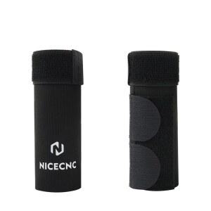 NICECNC 6인치 포크 씰 프로텍터 유니버설 커버 부츠 37 50mm 업사이드 다운 호환 V 트윈 스포츠 크루저 어드벤처 투어링 커스텀 듀얼