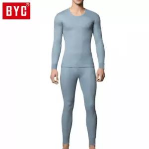 BYC 남성 내복 에어베이직 상하세트 U3199 그레이