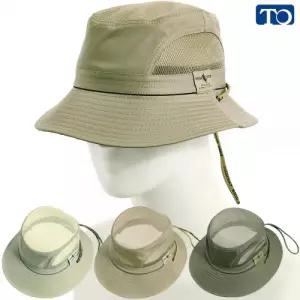 시원한 망사 매치 등산 낚시 벙거지 모자 CI782F 사파리 챙모자