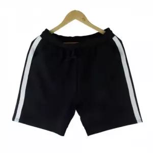 허리밴딩 5부 트레이닝팬츠 굵은줄 츄리닝 반바지