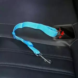 [하프클럽/셀러허브(펫)]펫가드 반려견 강아지 차량 안전벨트 3p세트(스카이)