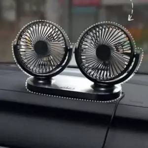 차량용 써큘레이터 선풍기 듀얼 자동차 캠핑용