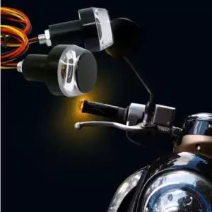 12V 오토바이크 2WAY LED 핸들발란스 플러그 2개